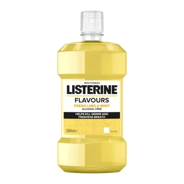 Listerine mouthwash flavours lime & mint 500ml