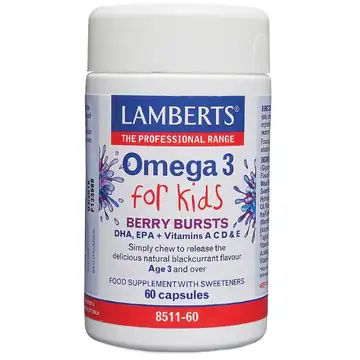 Lamberts omega 3 for kids capsules 60's