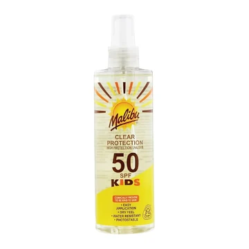 Malibu clear protection kids SPF 50 250ml gm991