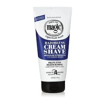 Magic razorless cream shave regular 170g