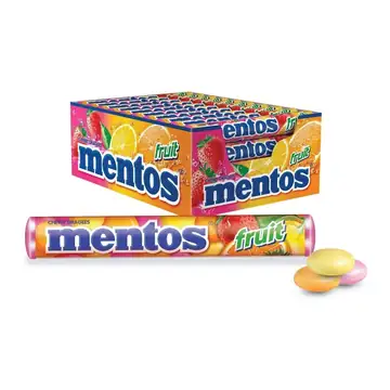 Mentos 37.5g Fruit rolls