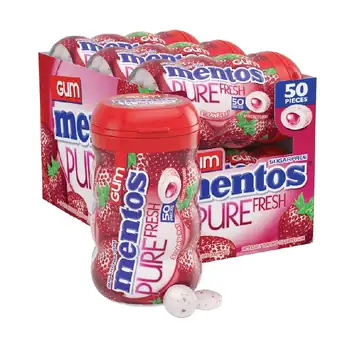 Mentos pure fresh strawberry 14g