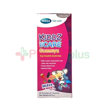 Mega iicare kiddz gummyz mixed berry flavour 25