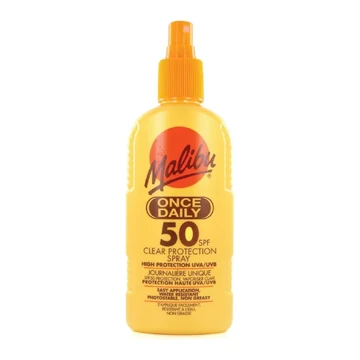 Malibu SPF 50 once daily lotion spray 200ml