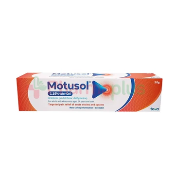 Motusol pain relief gel 1.16% 50gm