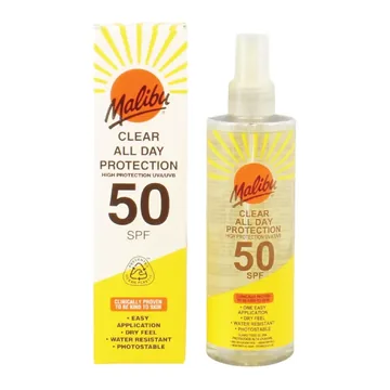 Malibu clear all day protection SPF 50 250ml