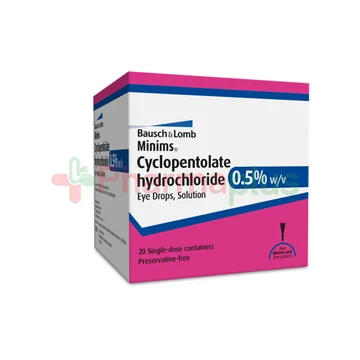 Minims(cyclopentolate) eye drops 20's