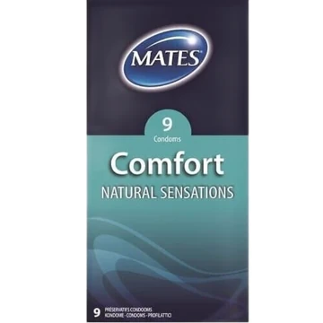 Mates comfort natural sensations 9's