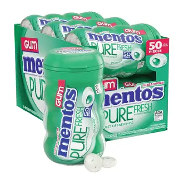 Mentos spearmint gum 56g 40's