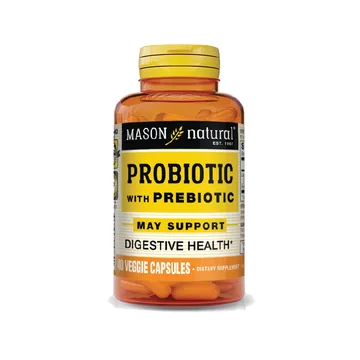 Mason natural probiotic with prebiotic v-caps 40's