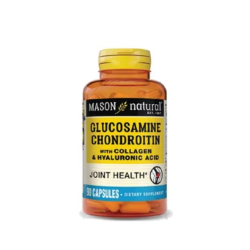 Mason natural glucosamine chondroitin + collagen & hyaluronic acid caps 90's