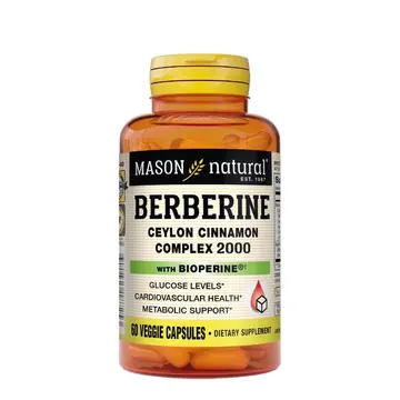 Mason natural berberine ceylon cinnamon 60's