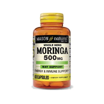 Mason natural moringa 500mg capsules 60's