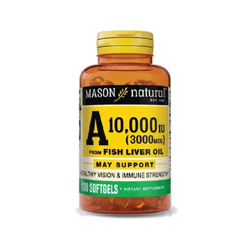 Mason natural a 10,0000 softgels 100's