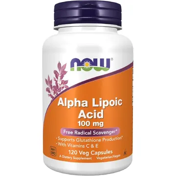 Now alpha lipoic acid 100mg 60`s
