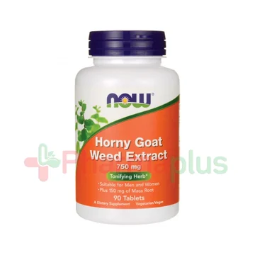 Now horny goat weed extract tablets 750mg 90`s