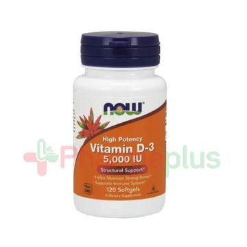 Now vitamin d3 5000iu 120`s thumbnail 1