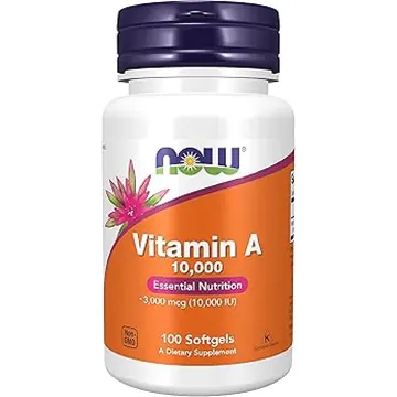 Now vitamin a capsules 100`s thumbnail 1