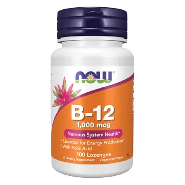 Now vitamine b12 1000mcg 100lozenges