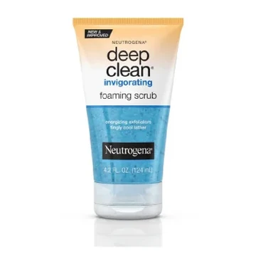 Neutrogena deep clean invigorating foaming scrub 124ml