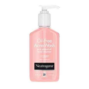 Neutrogena.Oil facial acne wash pink grape fruit clenaser 177ml