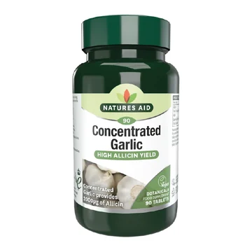 Natures aid garlic concentrate 2000ug allicin 90`s