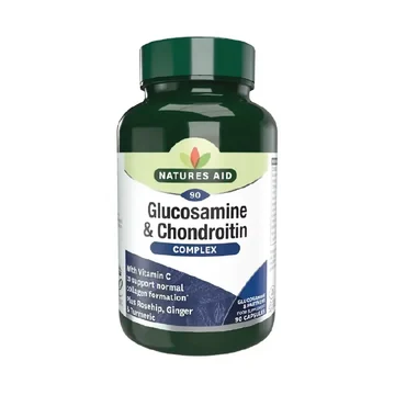 Natures aid glucosamine/chondroitin complex/ginger/turmeric 90`s