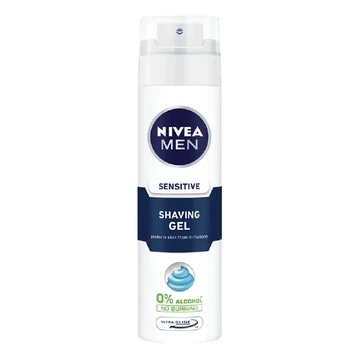 Nivea for men shaving gel for sensitie skin 200mls thumbnail 1