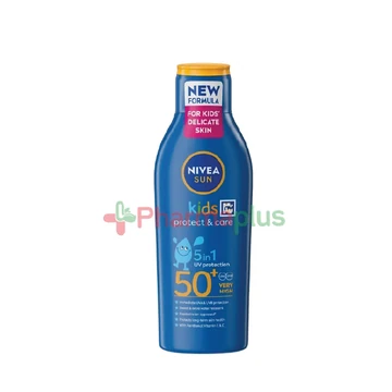 Nivea kids protect and care 5in1 50+ lotion with almond oil 200mls