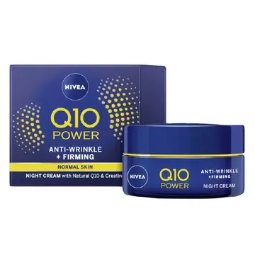 Nivea q10 anti-wrinkle night cream 50mls thumbnail 1