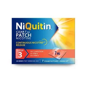 Niquitin patches 7mg step 3 7`s