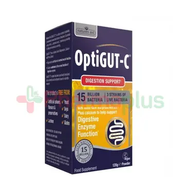 Natures aid optigut-c 15 billion vegan 120g