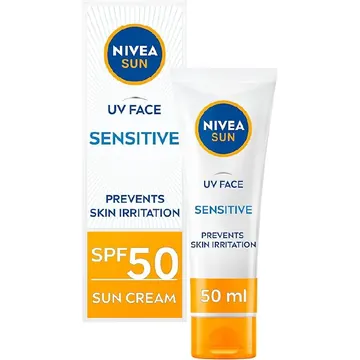 Nivea sun UV face sensitie SPF 50 50ml thumbnail 1