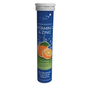 Northumbia health vitamin c 1000mg and zinc 15mg effervescence tablets 20s thumbnail 1
