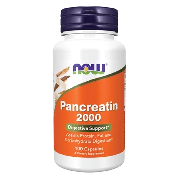 Now pancreatic 200mg capsules 100`s