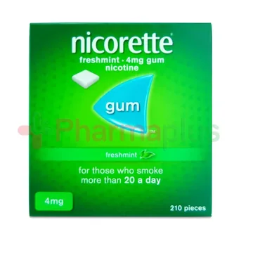 Nicorette freshmint 4mg 210`s