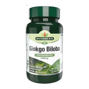 Natures aid ginko biloba 6000mg 90`s