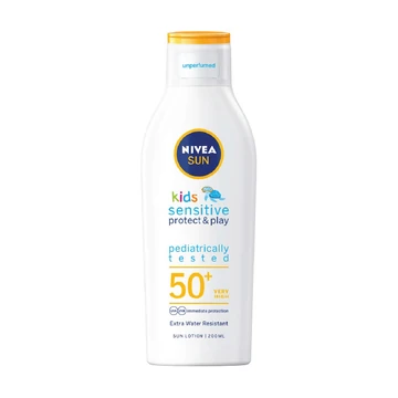 Nivea kids senitive pro and care paed tested 50+ 200ml