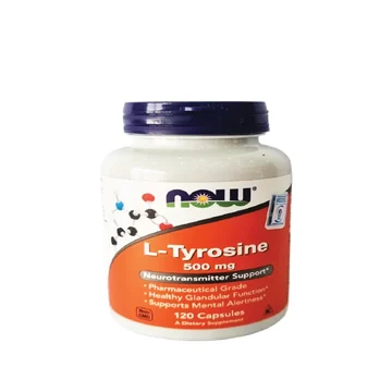 Now L tyrosine 500mg capsules 120`s