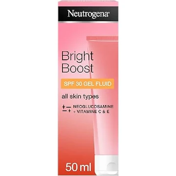 Neutrogena bright boost face fluid spf30 50ml thumbnail 1