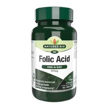 Natures aid folic acid 400ug 90s thumbnail 1