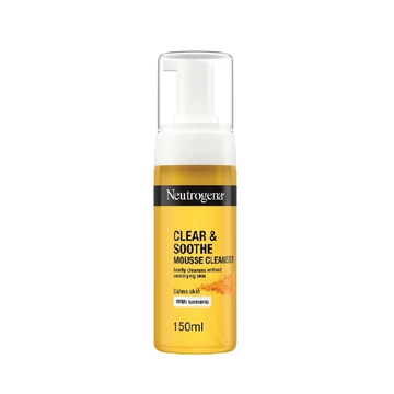 Neutrogena clear and soothe mousse cleanser 150ml
