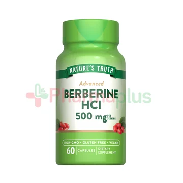 Natures truth berberine hci 500mg caps 60s