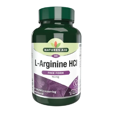 Natures aid L-arginine 750mg 90's