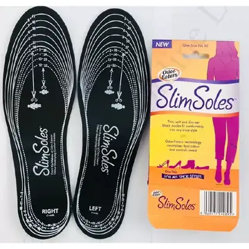Odor-eaters slim soles