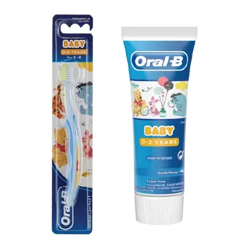 Oral b baby 0-2 years toothpaste 75mls