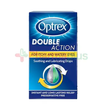 Optrex double action for itchy & watery eyes 20's