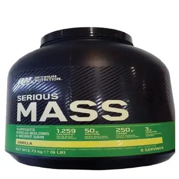 Optimum nutrition gold standard serious mass vanilla 2.73kg thumbnail 1