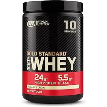Optimum nutrition gold standard 100% whey vanilla ice 300gm