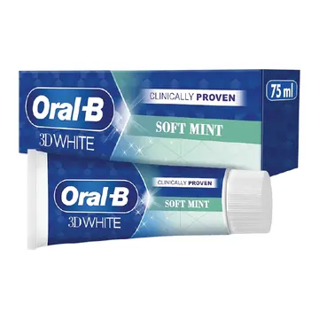 Oral b 3d soft mint toothpaste 75ml
